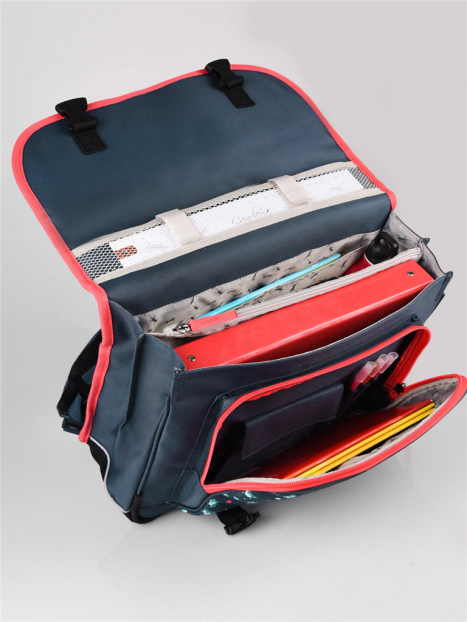 cartable 2 compartiments cameleon - MEGABAGS