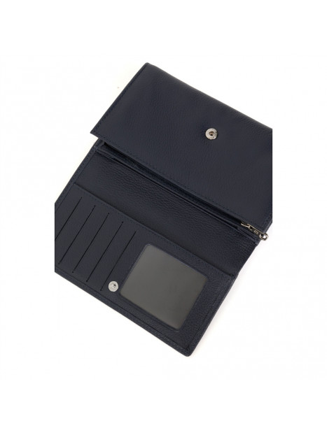 porte monnaie long rabat hexagona - MEGABAGS