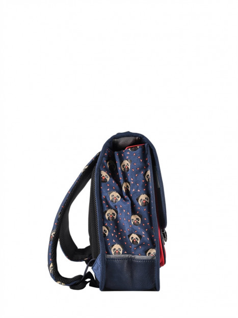 cartable 2 compartiments 35cm cameleon - MEGABAGS