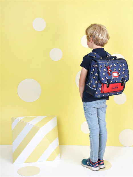 cartable 2 compartiments 38cm cameleon - MEGABAGS