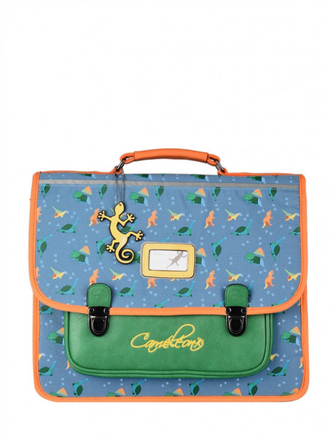 cartable 2 compartiments 38cm cameleon - MEGABAGS