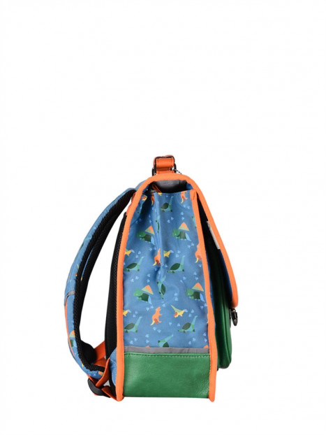 cartable 2 compartiments 38cm cameleon - MEGABAGS