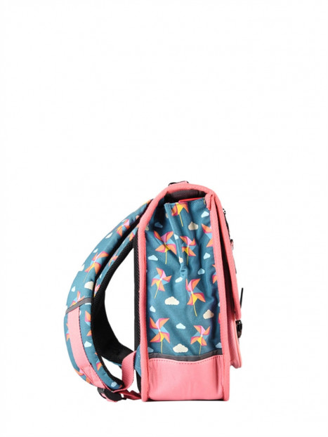 cartable 2 compartiments 38cm cameleon - MEGABAGS