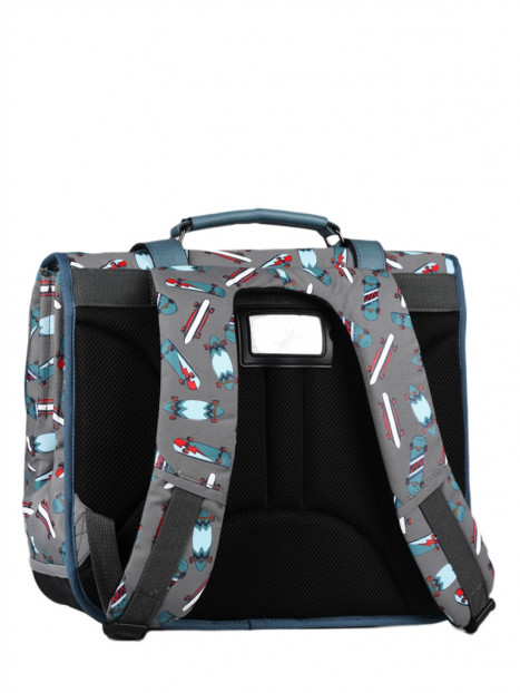 cartable 3 compartiments 41 cm cameleon - MEGABAGS