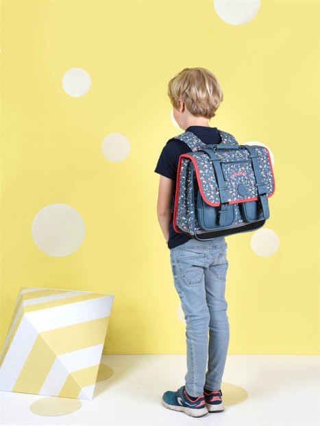 cartable 2 compartiments 38 cm cameleon - MEGABAGS