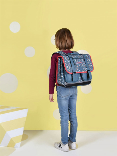 cartable 2 compartiments 38 cm cameleon - MEGABAGS