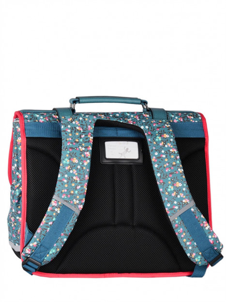 cartable 3 compartiments 41cm cameleon - MEGABAGS