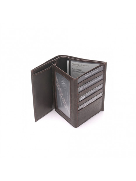 portefeuille identite zip 3 volets arthur & aston - MEGABAGS