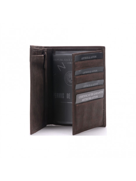 portefeuille identité zip cb arthur & aston - MEGABAGS
