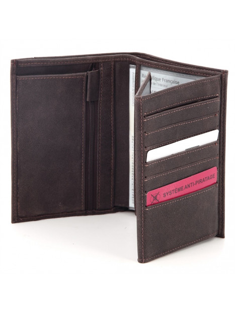 portefeuille identite zip 3 volets arthur & aston - MEGABAGS