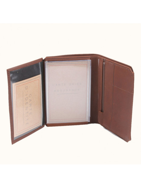 portefeuille identité zip cb jean-louis fourès - MEGABAGS