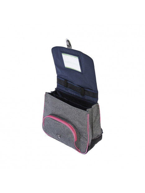 cartable chiné 38cm tann's - MEGABAGS