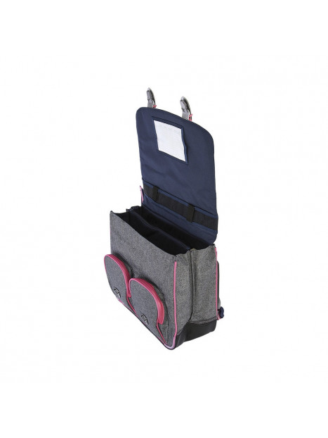 cartable chiné 41cm tann's - MEGABAGS