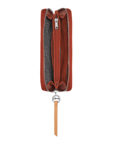 portefeuille long zippé