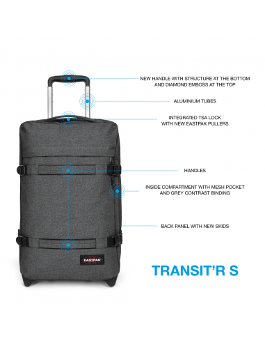 sac de voyage à roulettes taille s