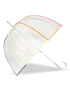 parapluie droit transparent