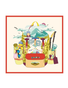 carré de soie 70x70