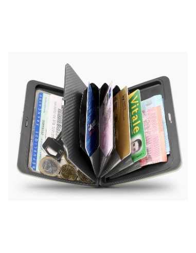 porte carte de crédit alu