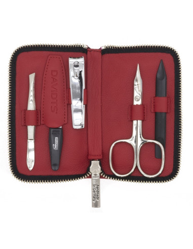 étui manucure zip 3 cotés