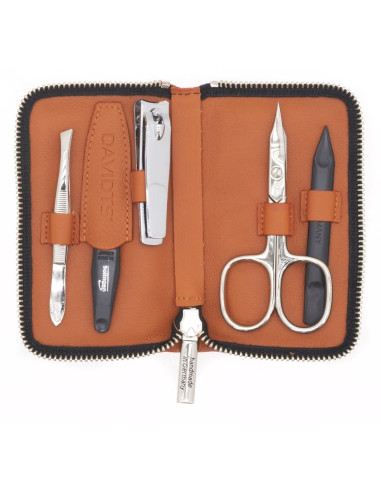 étui manucure zip 3 cotés