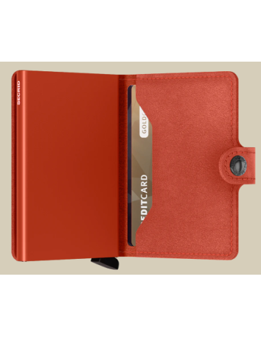 etui cb + billet fermeture pression