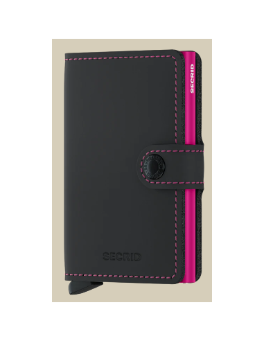 etui cb + billet fermeture pression