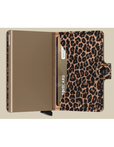 etui cb + billet fermeture pression