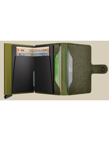 etui cb + billet fermeture pression