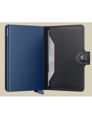 etui cb + billet fermeture pression