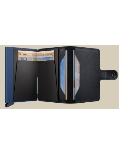 etui cb + billet fermeture pression