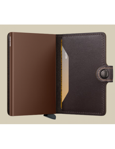 etui cb + billet fermeture pression