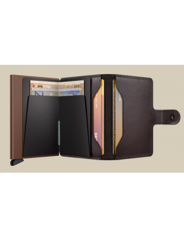 etui cb + billet fermeture pression