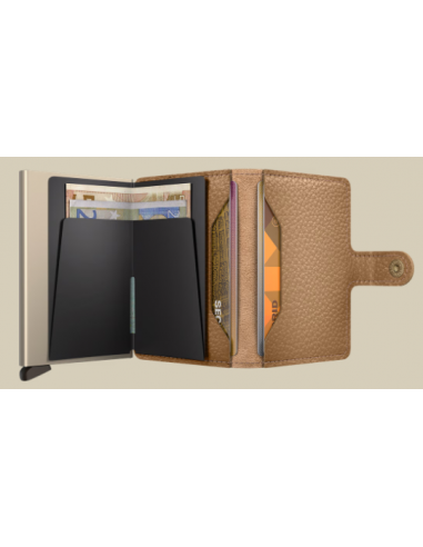 etui cb+billets fermeture pression