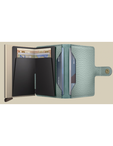 etui cb+billets fermeture pression