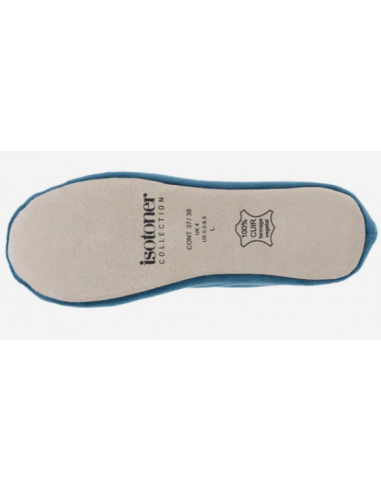 ballerine velours grand noeud semelle...