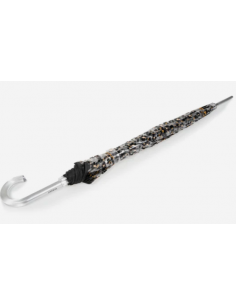 parapluie droit transparent