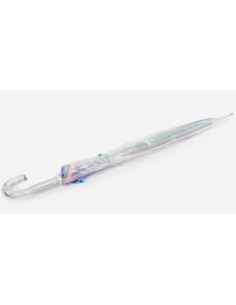 parapluie droit transparent