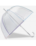 parapluie droit transparent