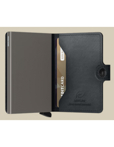 etui cb + billet fermeture pression