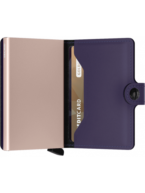 etui cb + billet fermeture pression secrid - MEGABAGS