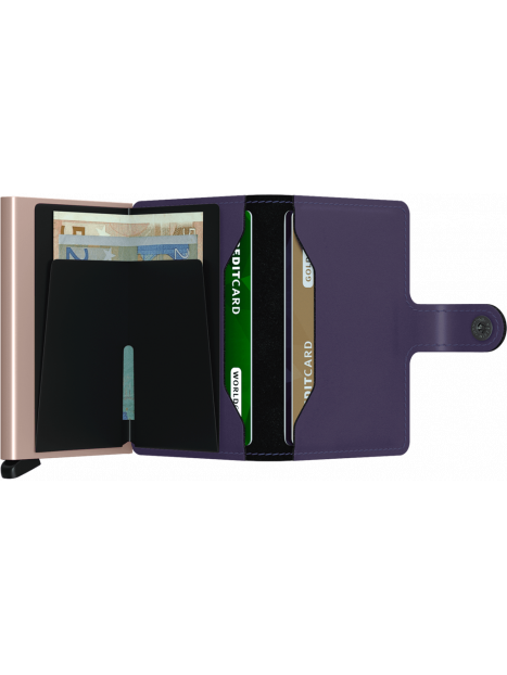 etui cb + billet fermeture pression secrid - MEGABAGS