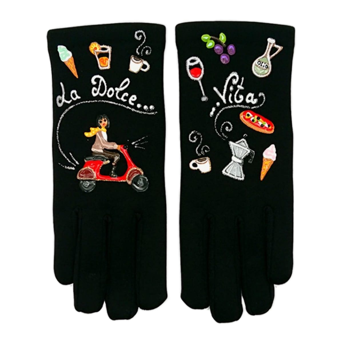 Gants femme extensibles Quand Les Poules Auront Des Gants