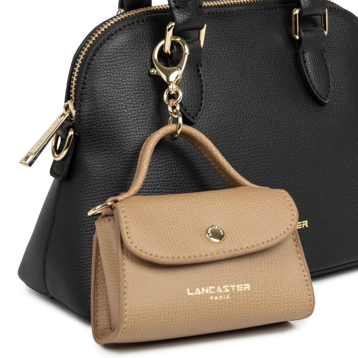 Nano porte-monnaie Lancaster sable