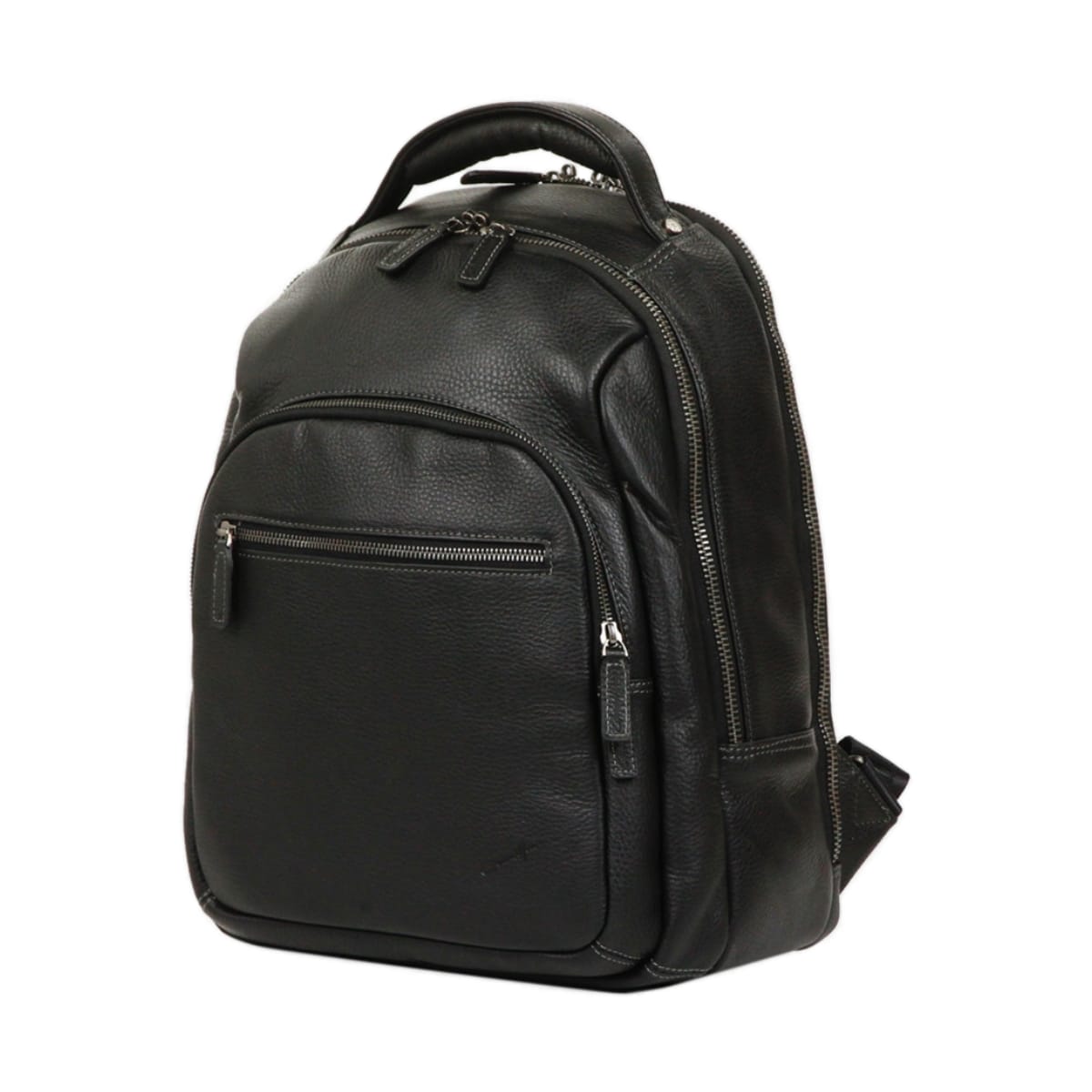 Sac à dos ordinateur cuir Gérard Hénon Golf noir