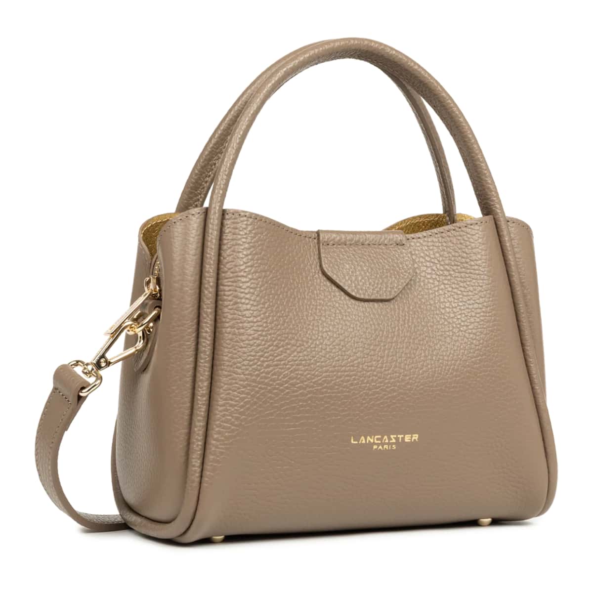 Petit sac à main Ida Double Lancaster taupe