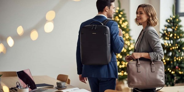 Idées cadeaux Noël 2025 : sacs business et cartables pour briller au bureau