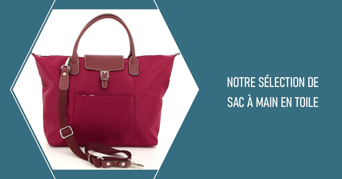 Notre sélection de sac à main en toile 