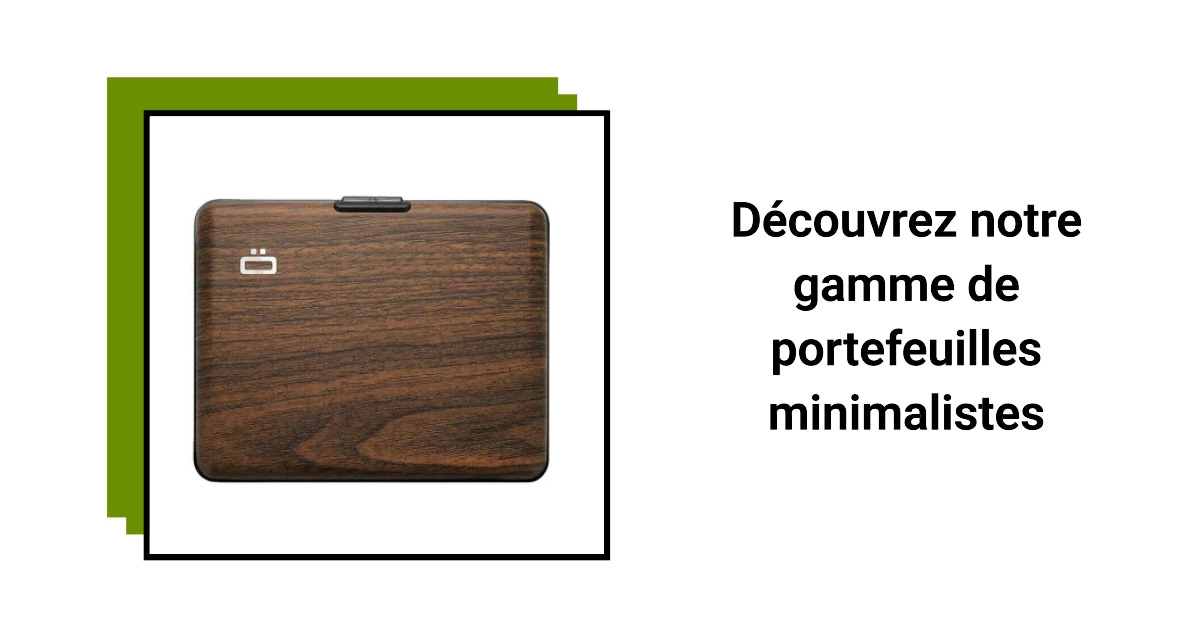 Notre gamme de portefeuille minimaliste