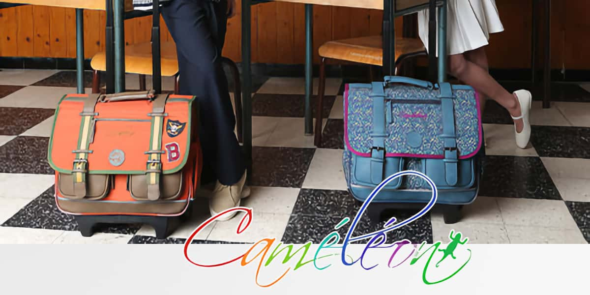 Focus sur les cartables Caméléon : colorés, ludiques et pratiques