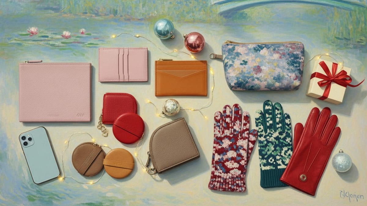 Idées cadeaux Noël 2025 : petite maroquinerie et accessoires à prix doux